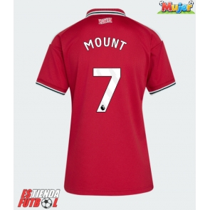 Manchester United Mason Mount #7 Primera Equipación Mujer 2026-27 Manga Corta